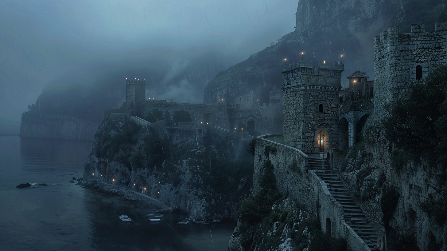 Castello di Lune — the misty fortress